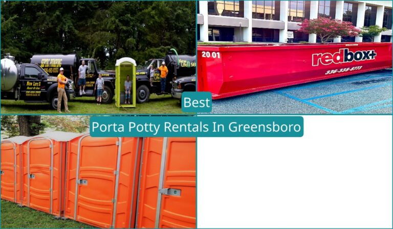 Best Porta Potty Rentals in  Greensboro, NC